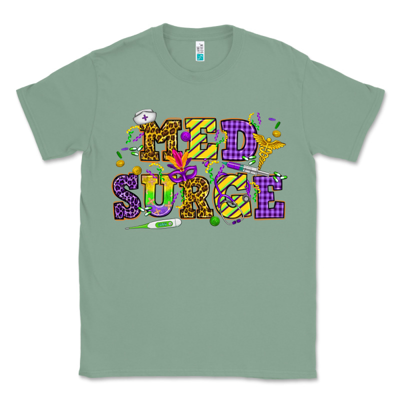 Mardi Gras Med Surge Classic Tee by HowdyJamesFarm | Teevron