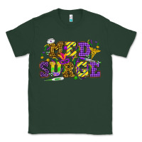 Sports Green Mardi Gras Med Surge Classic Tee - HowdyJamesFarm