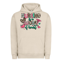 Pigment French Oak nursing is a work of heart Urban Hoodie - RanaPortraitStore