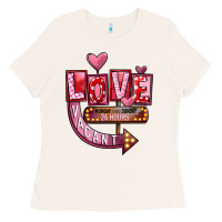 Bone Valentine's Day love vacant Ladies Tee - FaDigitalArtStudio