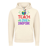Vintage Artic teach love inspire Vintage Hoodie - CowhideDigitalArt