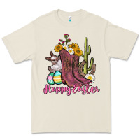 Bone Happy Easter western Easter Day Premium Tee - CowGirlArtShop
