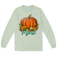 Matcha pumpkin mini Long Sleeve Tee - BundleAndBundleShop