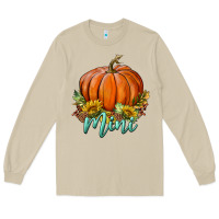 Mushroom pumpkin mini Long Sleeve Tee - BundleAndBundleShop