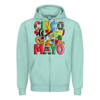 Seafoam cinco de mayo Zipper Hoodie - JahusDesignShop