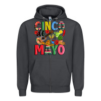 Smoke cinco de mayo Zipper Hoodie - JahusDesignShop