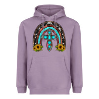 Lavender cross rainbow Heavyweight Hoodie - JahusDesignShop