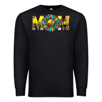 Black mom Premium Sweatshirt - JahusDesignShop