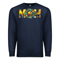 Navy mom Premium Sweatshirt - JahusDesignShop