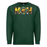 Sports Green mom Premium Sweatshirt - JahusDesignShop
