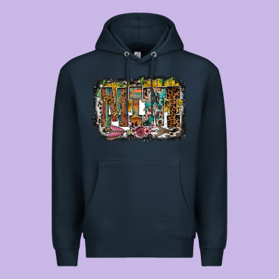 Mini Western Premium Hoodie Designed By Racoondesign