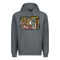 Rock mini western Premium Hoodie - RacoonDesign
