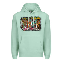 Seafoam mini western Premium Hoodie - RacoonDesign