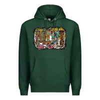 Sports Green mini western Premium Hoodie - RacoonDesign