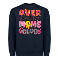 Navy over stimulated moms club Heavyweight Sweatshirt - JahusDesignShop