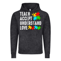 Vintage Black Teach Accept Understand Love Vintage Hoodie - CowhideDigitalArt