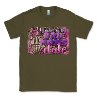 Army Green Member of the bad Moms club Mother's Day Classic Tee - CowGirlArtShop