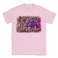 Bubblegum Pink Member of the bad Moms club Mother's Day Classic Tee - CowGirlArtShop