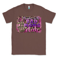 Chestnut Member of the bad Moms club Mother's Day Classic Tee - CowGirlArtShop
