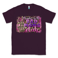 Plum Member of the bad Moms club Mother's Day Classic Tee - CowGirlArtShop