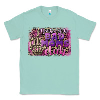 Seafoam Member of the bad Moms club Mother's Day Classic Tee - CowGirlArtShop