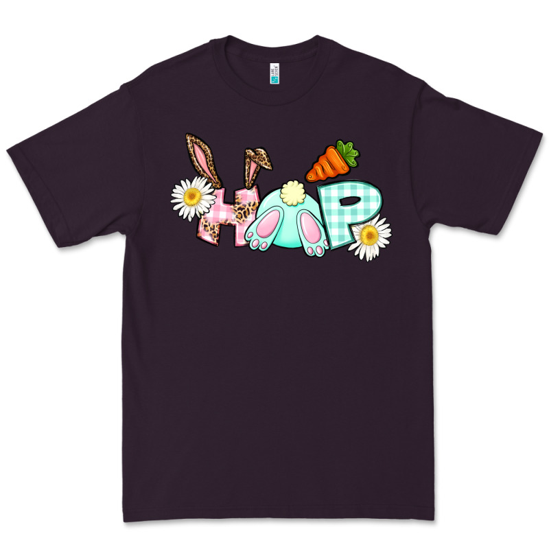 Hop Bunny Easter Day Premium Tee by CowGirlArtShop | Teevron