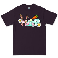 Plum Hop bunny Easter Day Premium Tee - CowGirlArtShop
