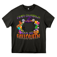 Asphalt candy countdown days till halloween Heavy Core Tee - CowGirlArtShop