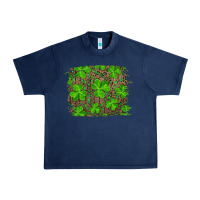 Navy st patrick's day shamrock and leopard distressed Urban Heavy Tee - RanaPortraitStore