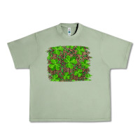 Oil Green st patrick's day shamrock and leopard distressed Urban Heavy Tee - RanaPortraitStore