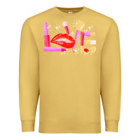 Antique Gold makeup artist t  shirt makeup artist love cosmetician fashion t  shirt Premium Sweatshirt - linhVisuals