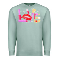 Seafoam makeup artist t  shirt makeup artist love cosmetician fashion t  shirt Premium Sweatshirt - linhVisuals