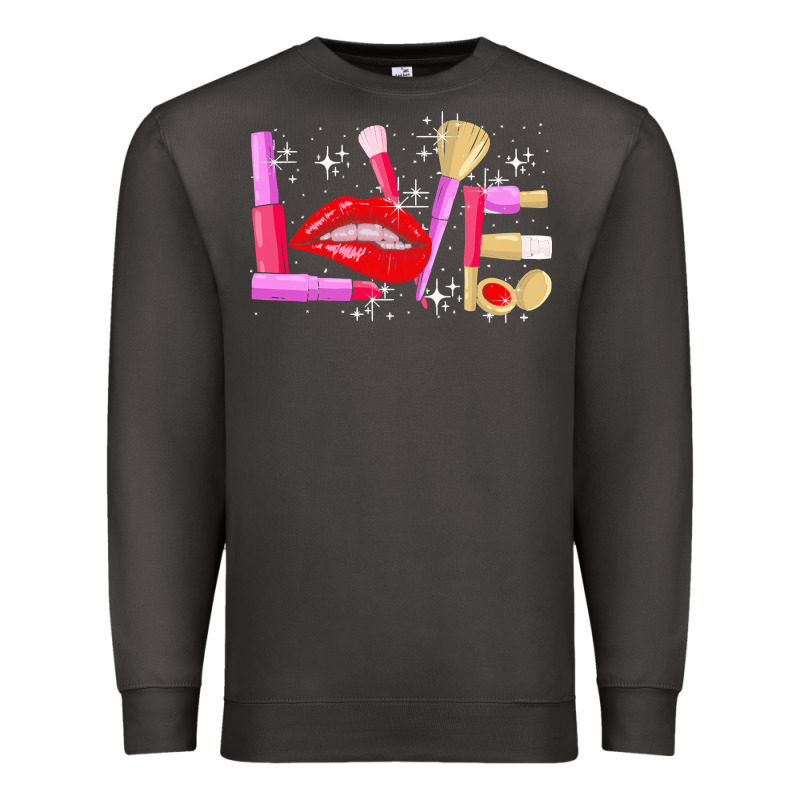 Makeup Artist T  Shirt Makeup Artist Love Cosmetician Fashion T  Shirt Premium Sweatshirt by linhVisuals | Teevron