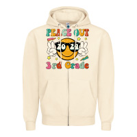 Sandshell peace out 2024 3rd grade Zipper Hoodie - JahusDesignShop