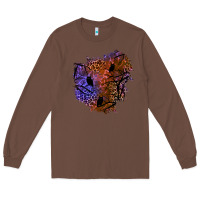 Chestnut halloween patch  4 Long Sleeve Tee - BundleAndBundleShop