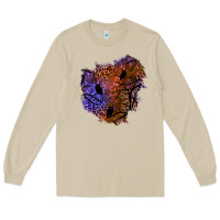 Mushroom halloween patch  4 Long Sleeve Tee - BundleAndBundleShop