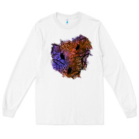 White halloween patch  4 Long Sleeve Tee - BundleAndBundleShop