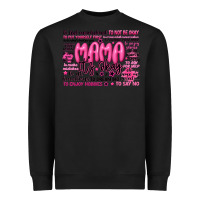 Black mama its okay typography Heavyweight Sweatshirt - JahusDesignShop