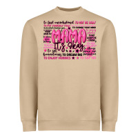 Mushroom mama its okay typography Heavyweight Sweatshirt - JahusDesignShop