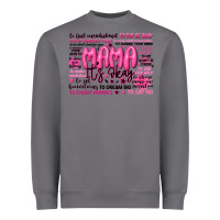 Storm mama its okay typography Heavyweight Sweatshirt - JahusDesignShop