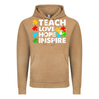 Vintage Camel Teach Love Hope Inspire Vintage Hoodie - CowhideDigitalArt