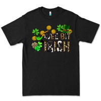 Black Wee bit o' Irish St. Patrick's Premium Tee - CowGirlArtShop