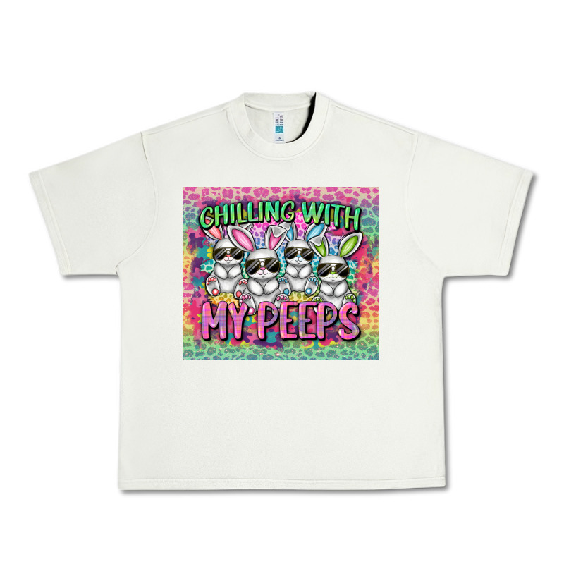 Chilling With My Peeps Urban Heavy Tee by FaDigitalArtStudio | Teevron