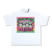 White chilling with my peeps Urban Heavy Tee - FaDigitalArtStudio