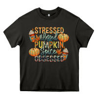 Asphalt stressed blessed pumpkin spice obsessed Heavy Core Tee - CowGirlArtShop