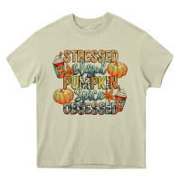 Mossy stressed blessed pumpkin spice obsessed Heavy Core Tee - CowGirlArtShop