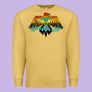 Thunderbird Wild Soul Premium Sweatshirt Designed By Jahusdesignshop