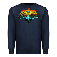 Navy thunderbird wild soul Premium Sweatshirt - JahusDesignShop