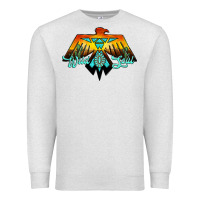 Oatmeal Heather thunderbird wild soul Premium Sweatshirt - JahusDesignShop