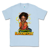 Dusty Blue Feeling blacknificent Classic Tee - HowdyJamesFarm